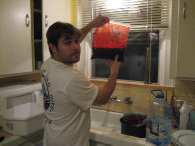This was the small bag of berries.